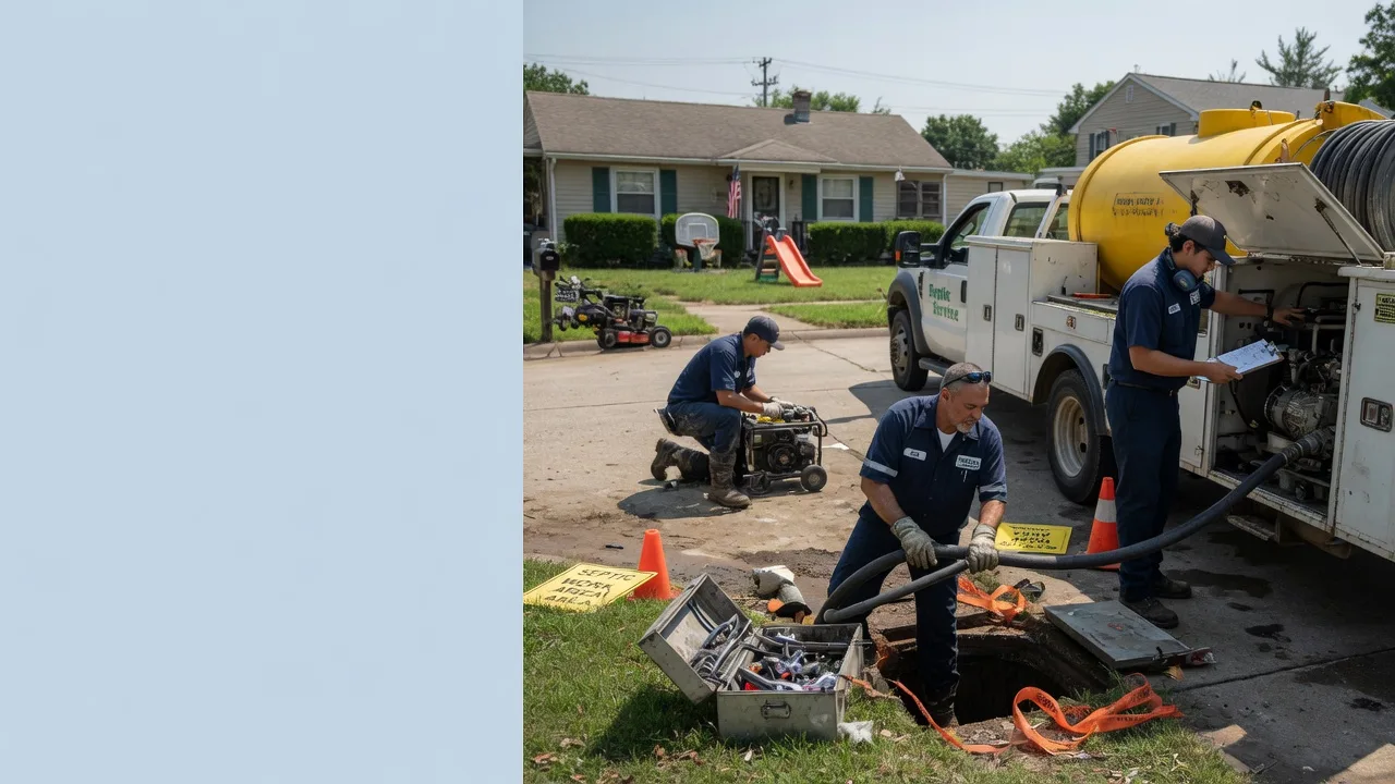Septic Tank Pumping in Huntingburg, IN near me